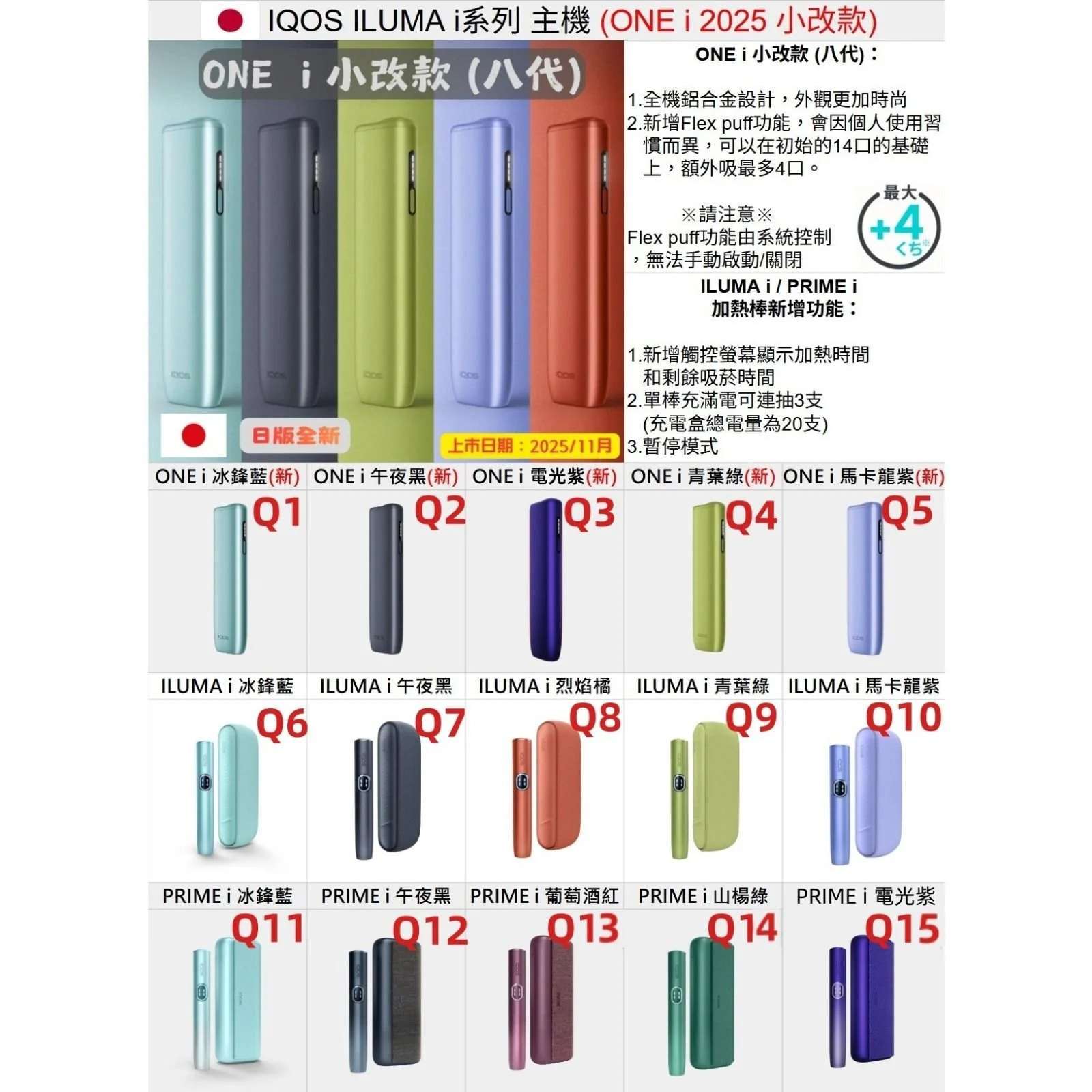 IQOS ILUMA I ONE Midnight Black午夜黑主機